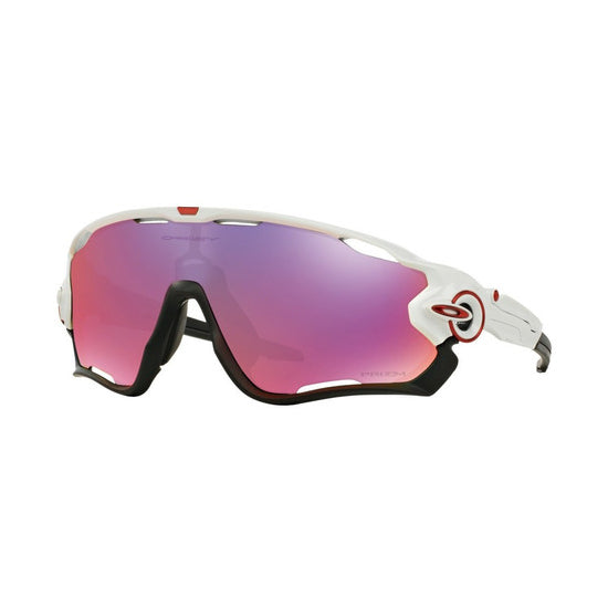 GAFAS OAKLEY JAWBREAKER POLISHED WHITE LENTE PRIZM ROAD EDITED