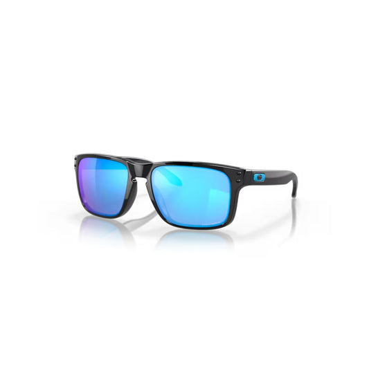 GAFAS OAKLEY HOLBROOK POLISHED NEGRAS PRIZM SAPPHIRE LENTE AZUL EDITED