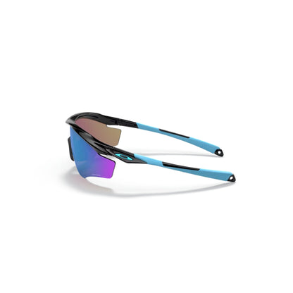 GAFAS OAKLEY M2 FRAME XL POLISHED NEGRA PRIZM SAPPHIE LENTE AZUL EDITED