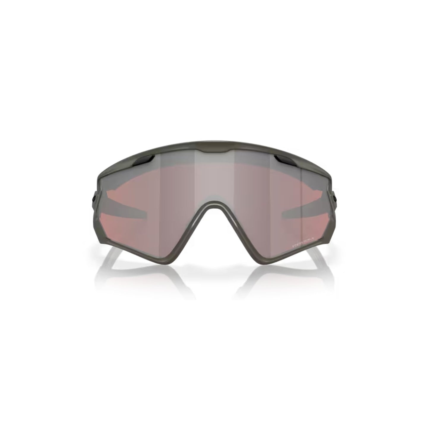 GAFAS OAKLEY WIND JACKET 2.0 VERDE OLIVA MATE LENTE PIRZM SNOW BLACK IRIDIUM EDITED