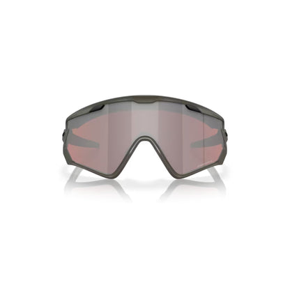 GAFAS OAKLEY WIND JACKET 2.0 VERDE OLIVA MATE LENTE PIRZM SNOW BLACK IRIDIUM EDITED