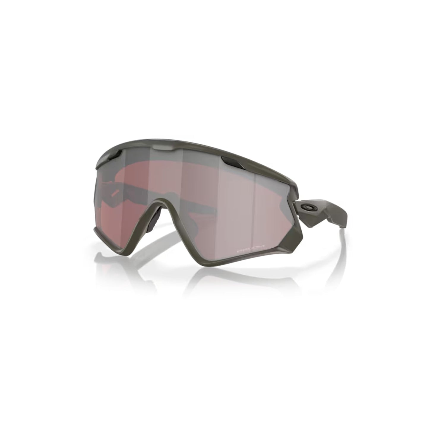 GAFAS OAKLEY WIND JACKET 2.0 VERDE OLIVA MATE LENTE PIRZM SNOW BLACK IRIDIUM EDITED