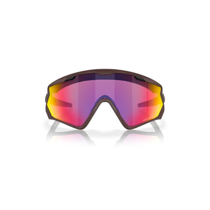 GAFAS OAKLEY WIND JACKET 2.0 MATTE GRENACHE LENTE PRIZM ROAD EDITED
