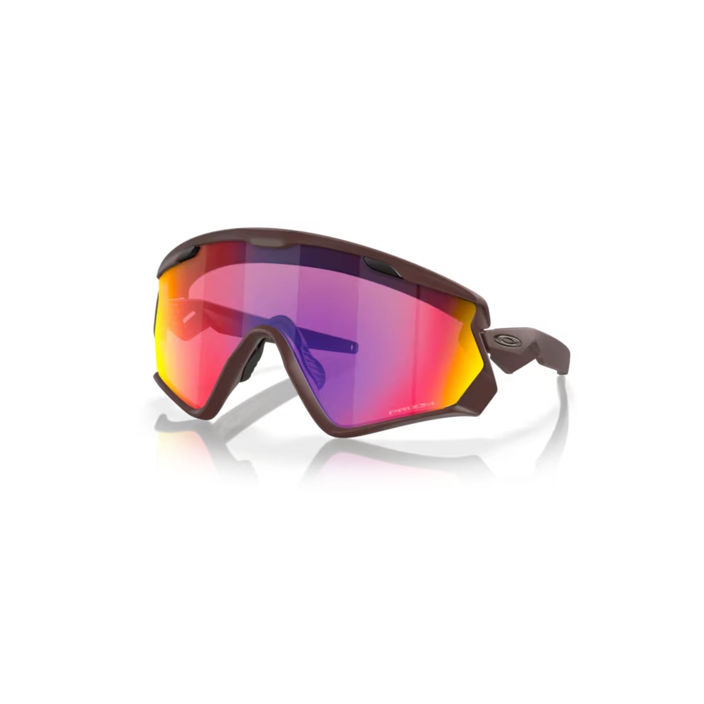 GAFAS OAKLEY WIND JACKET 2.0 MATTE GRENACHE LENTE PRIZM ROAD EDITED