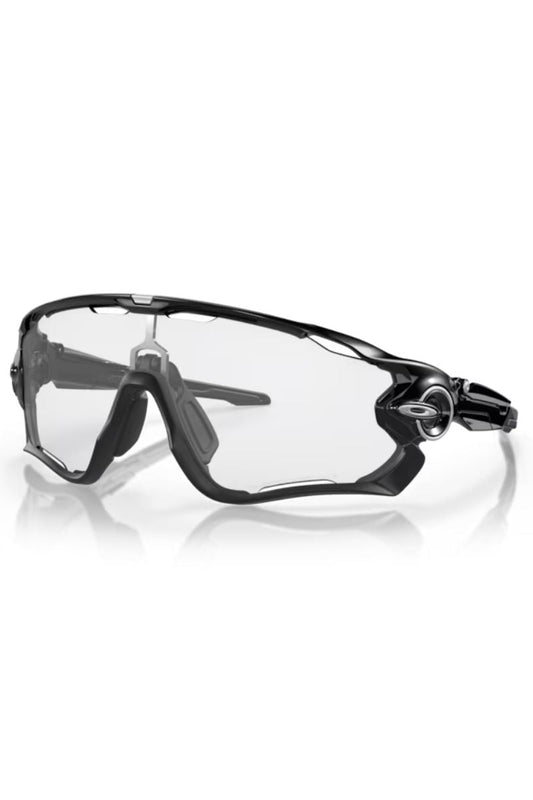 GAFAS OAKLEY JAWBREAKER NEGRO PULIDO LENTE TRANSPARENTE EDITED